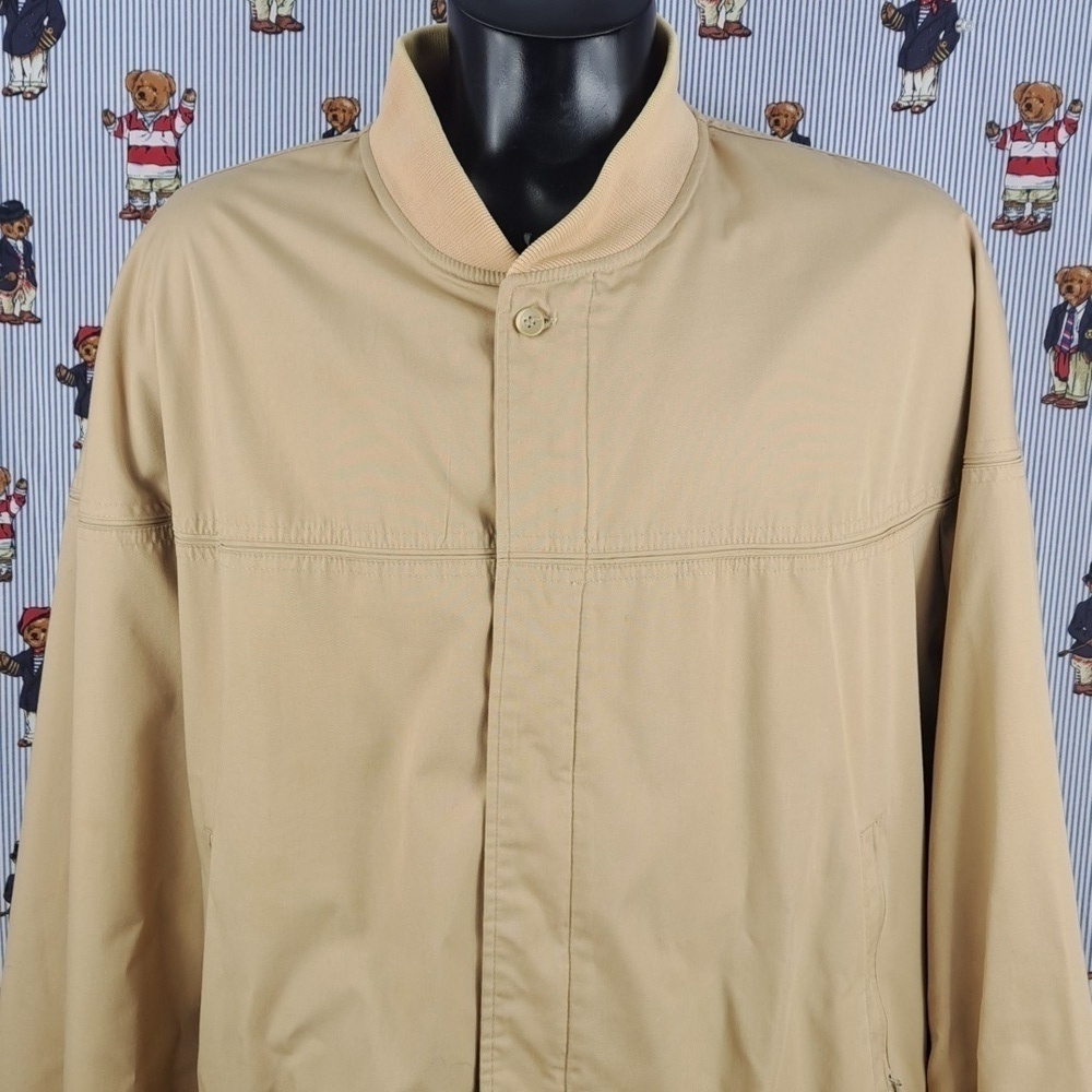 Vintage Par Four Sportswear full zip bomber lined 3XL casual dad golf jacket